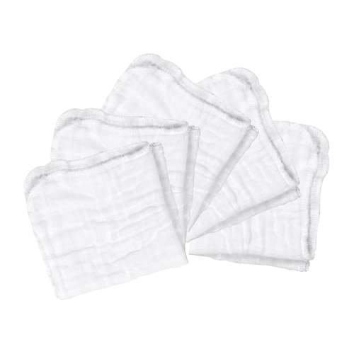 100% Certified Organic Cotton, All Purpose Cloth Wipes