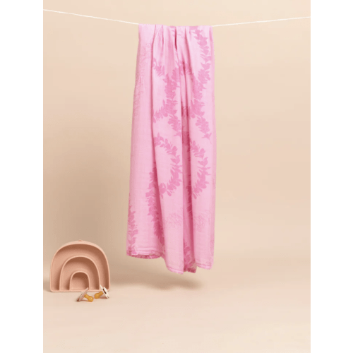 Baby Swaddle - Flora Plumeria Lei – Fighting Eel