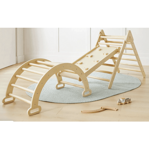 Tiny Land® 7-in-1 Pikler Triangle Climbing Set