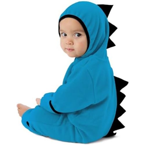 Fleece Baby Bunting Bodysuit – Infant One Piece Kids Hooded Romper Outerwear Toddler Jacket
