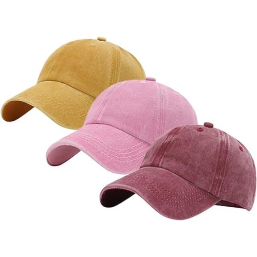 3 Pack Toddler Hat Toddler Baseball Hats for 2-7 Years Boys and Girls