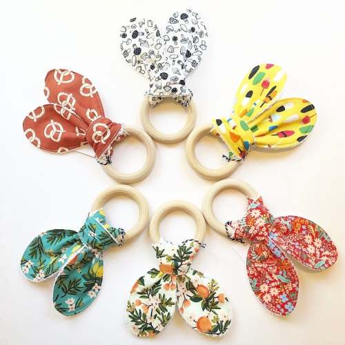 Bunny Ear Teether Collection | Anchor No. 5 Boutique