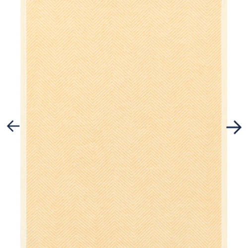 Harborview Herringbone Butter Yellow Mini Blanket