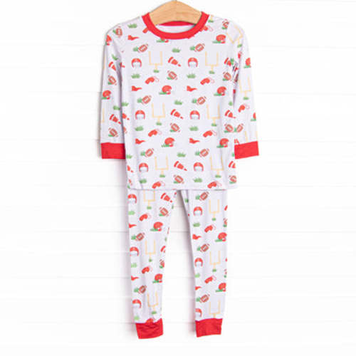 Down Field Dreamer Bamboo Pajama Set, Red – Stitchy Fish