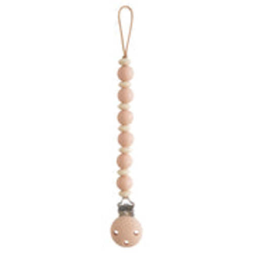 Mushie Silicone Pacifier Clip | Luna