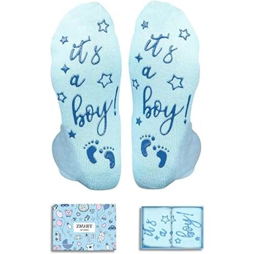 Zmart Pregnancy Gifts for Pregnant Moms - Maternity Socks for Expecting Mothers