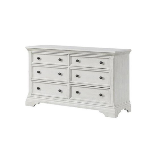 Olivia White 6 Drawer Dresser | W2228 | AFW.com