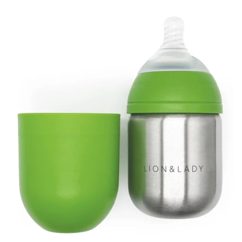 18/8 Stainless Steel Baby Bottle Single - 210ml