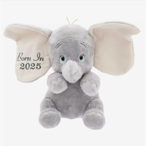 Dumbo ''Born in 2025'' Plush for Baby – Small 11'' | Disney Store