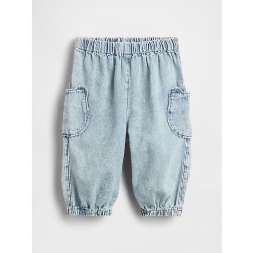 Baby Bear Pocket Denim Joggers