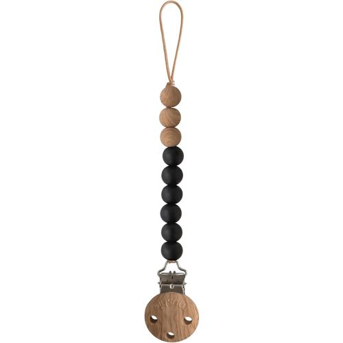 Amazon.com : mushie 100% Silicone Baby Pacifier Clip BPA Free | Black