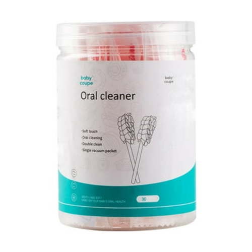 GROFRY Baby Tongue Cleaner 1 Bottle Baby Tongue Cleaner Disposable Gauze Toothbrush Infant Oral Cleaning