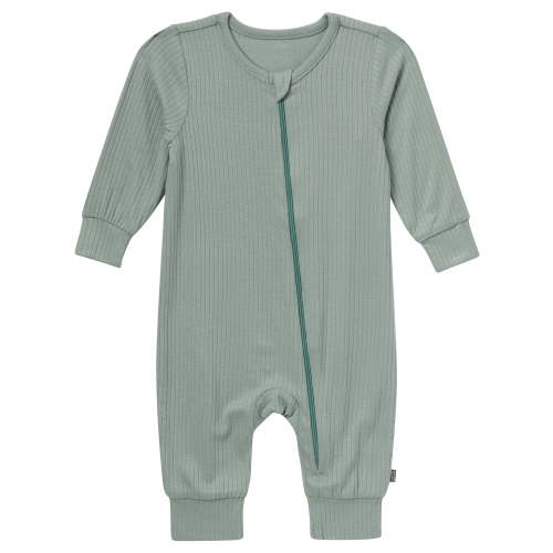 Modern Moments by Gerber Baby Neutral Super Soft Long Sleeve Coverall With Mitten Cuff, Sizes Newborn - 12 Months