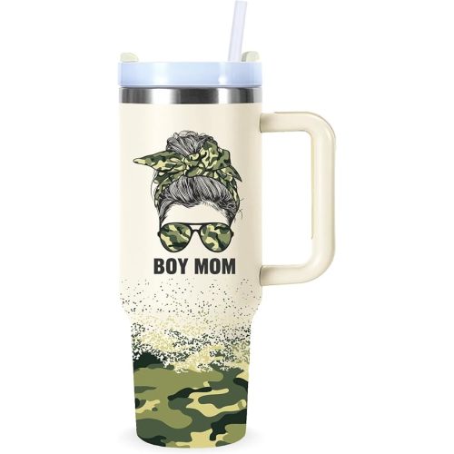 Boy Mom Tumbler 40 oz