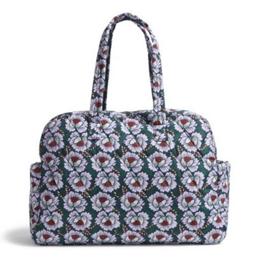 Vera Bradley Women's Outlet Ultralight Large Weekender Travel Bag Dragonfly By