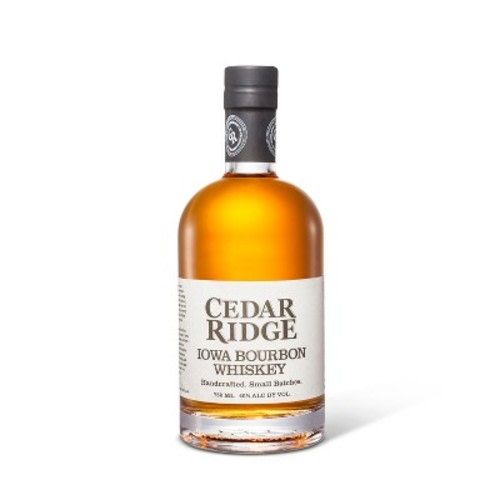 Cedar Ridge Iowa Bourbon Whiskey - 750ml Bottle