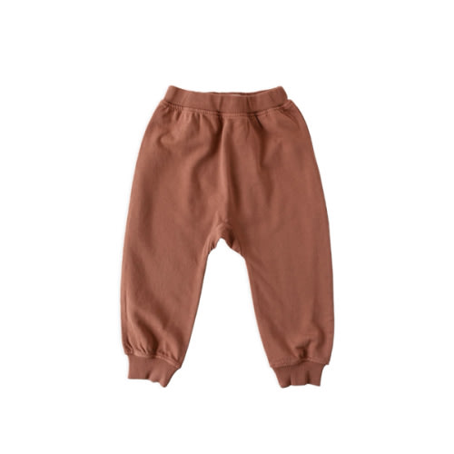 French Terry Pant (Clay, 0-3m)