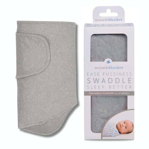 Miracle Blanket Swaddle Wrap - Soft, Wearable Sleep Sack for Newborns and Infants