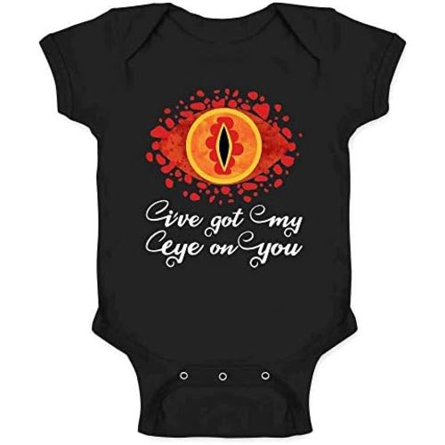 Pop Threads Ive Got My Eye On You Funny Geeky Fantasy Baby Toddler Kids Girl Boy T-Shirt