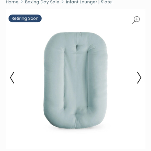 Infant Lounger | Slate