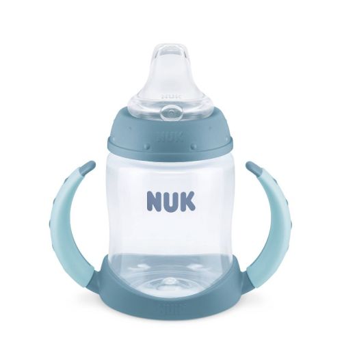 NUK 5 fl oz Tritan Learner Sippy Cup - Blue: Portable Drinkware, 7.86" Height