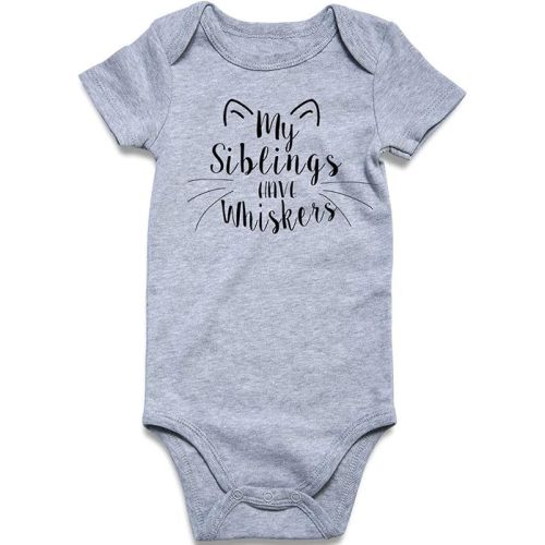 UNIFACO Unisex Baby Funny Saying Outfit Short and Long Sleeve Bodysuits Romper 0-18M