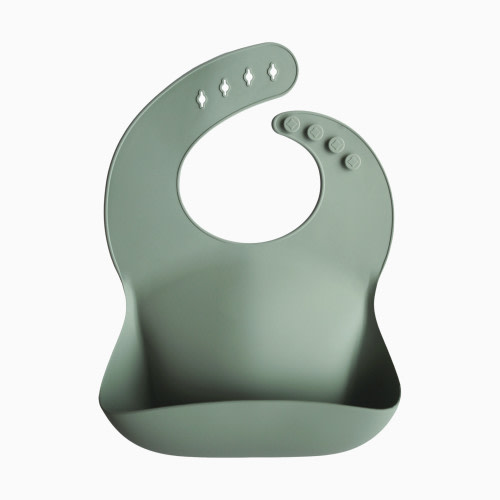 Silicone Bib - Cambridge Blue