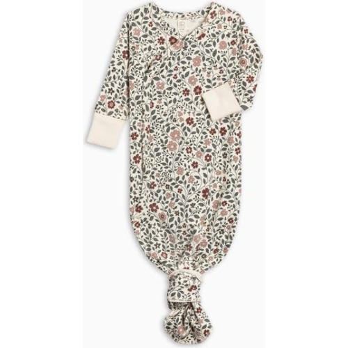 Organic Indy Kimono Gown, Newborn