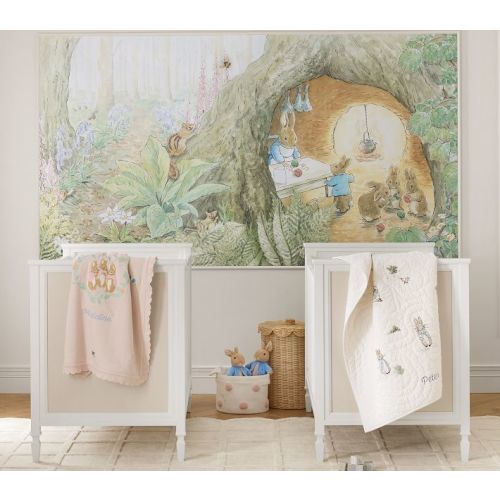 Embroidered Dot Storage Bin