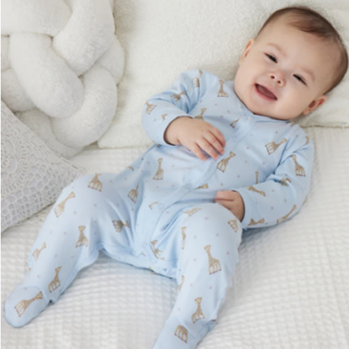 Sophie la girafe Blue Print Footie