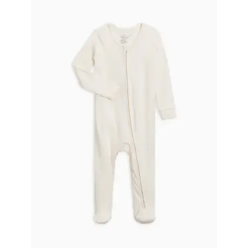 Peyton Zipper Sleeper - Ivory