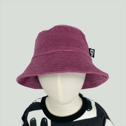NOT SO BASIC MAUVE BUCKET HAT