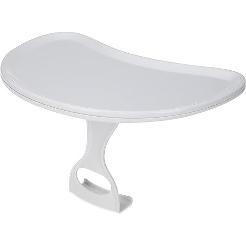 Nuby My Floor Seat Activity Tray - with Easy Release Latch and Easy to Clean - 4+ Months - White