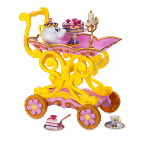 Belle ''Be Our Guest'' Singing Tea Cart Play Set – Beauty and the Beast | Disney Store