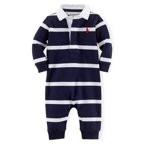 Rugby Stripe Romper