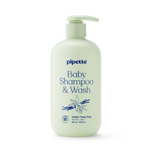 Pipette Baby Shampoo + Wash Vanilla + Ylang Ylang - 11.8 Fl Oz