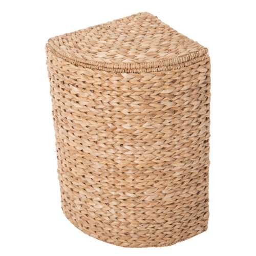 Bayou Breeze Pie Shaped Sea Grass Hamper w/Liner, Natural & Reviews | Wayfair