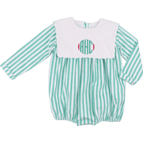 Blue Plaid Smocked Pumpkin Bubble – Cecil & Lou