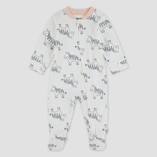 Huggies Baby Girls' Zebras Sleep N' Play - Pink 3M