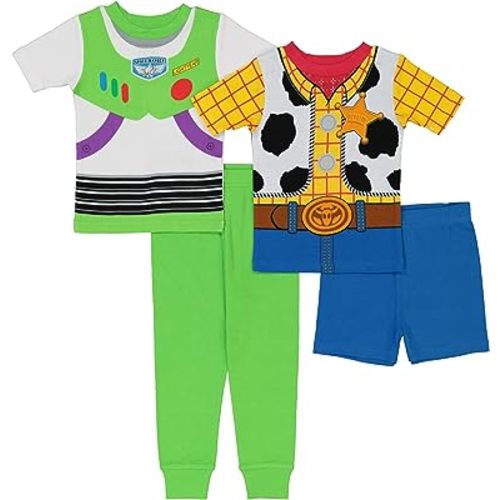 Disney Boys' Toy Story Snug Fit Cotton Pajamas