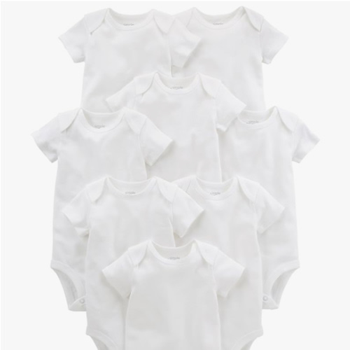 Simple Joys by Carter's Baby 8-Pack Short-Sleeve Bodysuit