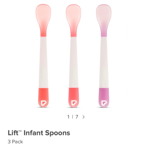 Lift Infant Spoons, 3pk | Munchkin