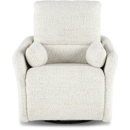 Plush River Rock Swivel Recliner