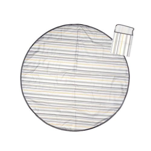 Prince Lionheart Catchall Baby Splat Mat For Under High Chair - White, Gray, Orange
