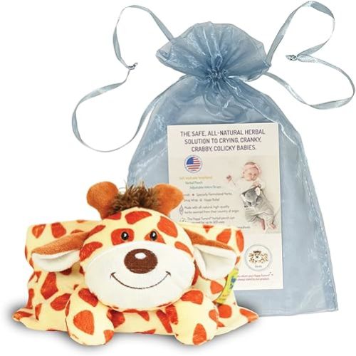 Colic and Gas Relief for Babies and Infants- Heated Belly Wrap for Newborns - Aromatherapy Wrap for Upset Tummy and Constipation