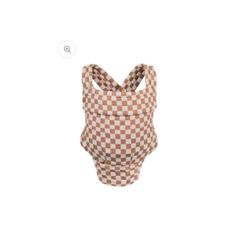 PREORDER: The Monarch Carrier - Mocha Check (Estimated ship date: Marc – Mabē