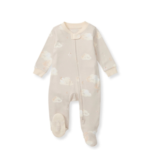 Good Night Sky Organic Cotton Sleep and Play Ice Flow