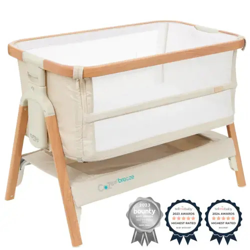 iL Tutto | CoZee Breeze Plus Co-Sleeping Bassinet with Rocking Legs