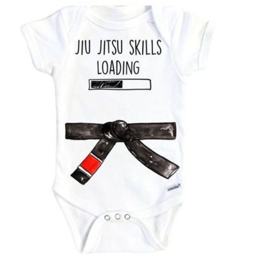 Jiu Jitsu Skills Onesie® Baby Boy Girl Clothes Infant Bodysuit Funny Cute Newborn Gs1 White 0-3m Onesie®