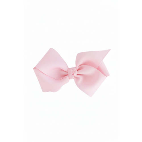 Large Ribbon Bow With Clip in Pretty Pink | Caden Lane